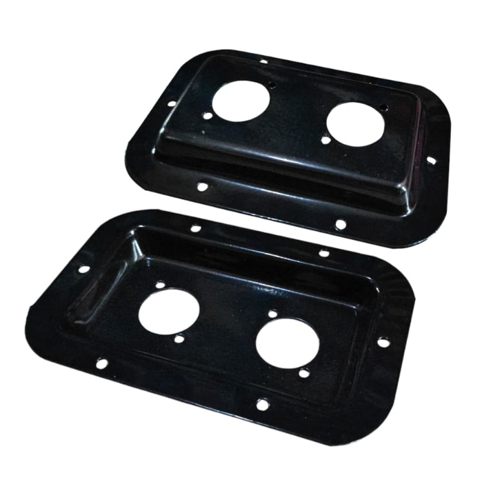 Panel spikon 2 lubang plat spikon datar