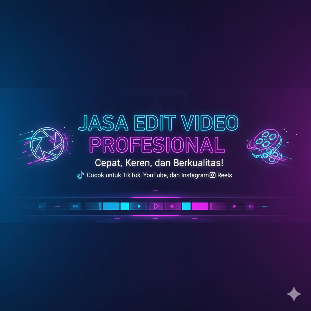 JASA EDIT PROFESIONAL, Undangan Digital, Jedag-jedug & Cinematic, Video Iklan, Dan Lain-Lain