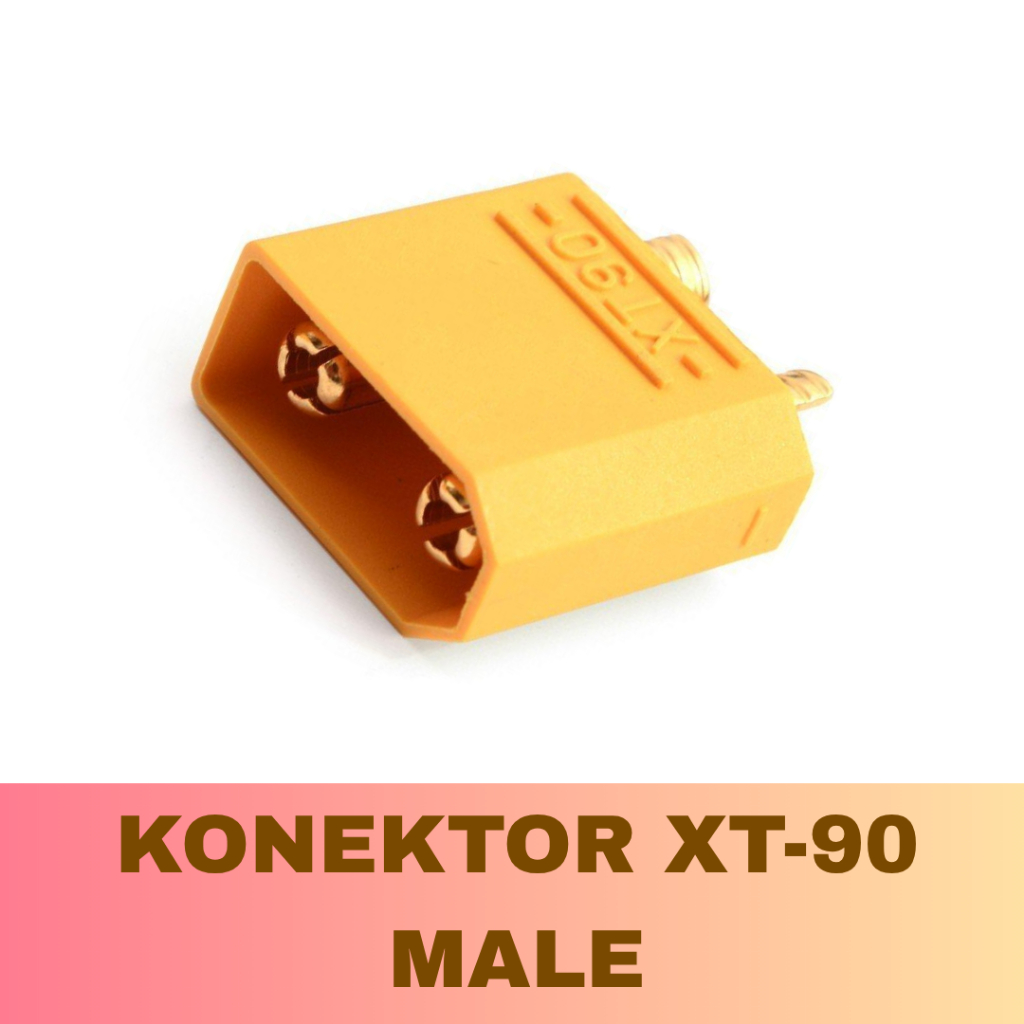 Konektor XT90 Male XT-90 Lipo Battery RC Plug socket soket power XT 90