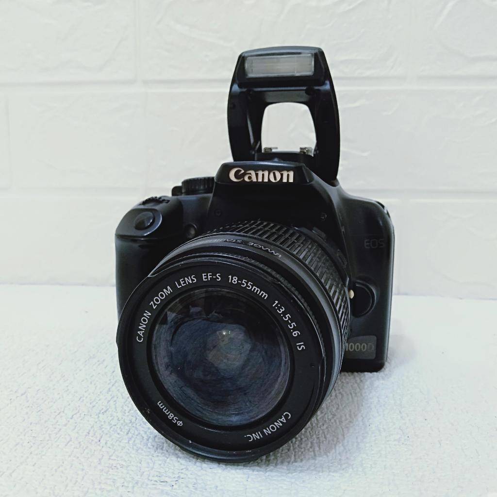 Canon 1000D lensa 18 - 55mm second kamera dslr / CANON EOS 1000D