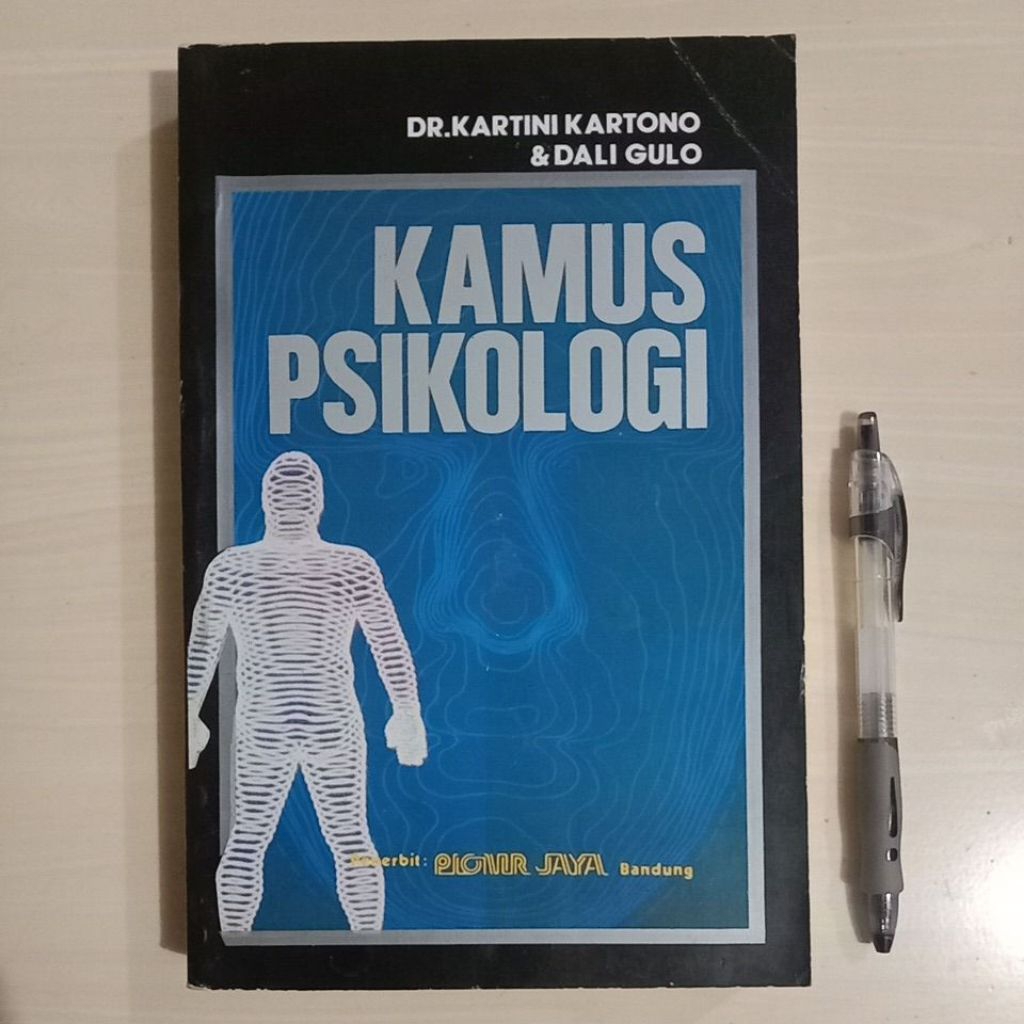 KAMUS PSIKOLOGI - DR. KARTINI KARTONO & DALI GULO - PENERBIT PIONIR JAYA - 2000 - Buku Bekas Murah O