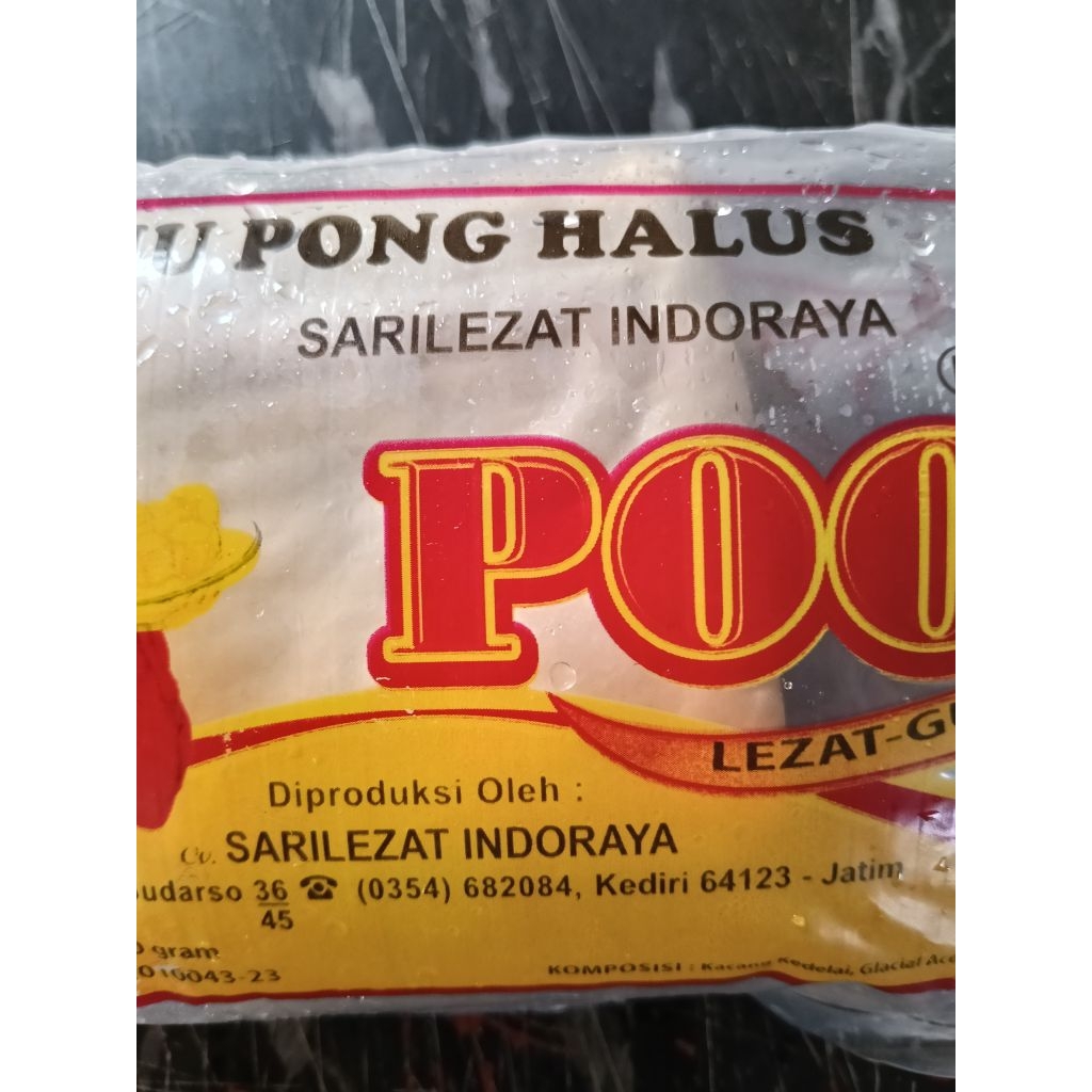 Tahu pong mentah
