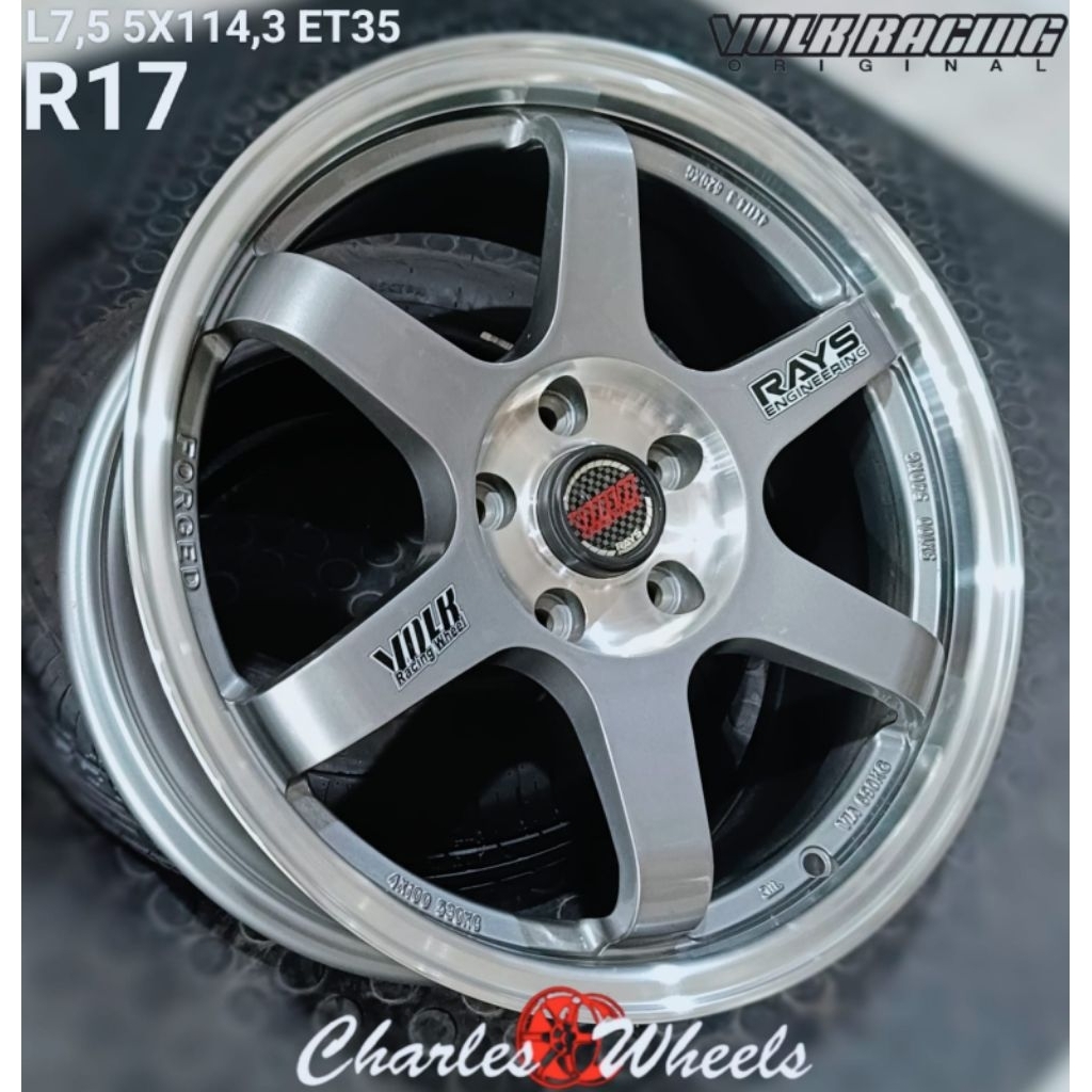 velg te37 r17 5x114 5x112 brv crv innova terios dll