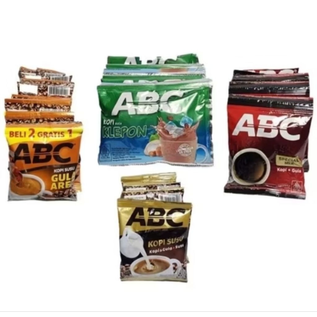 ABC GULA AREN/KLEPON/MOCCA/SPECIAL MIX/KOPI SUSI DUS