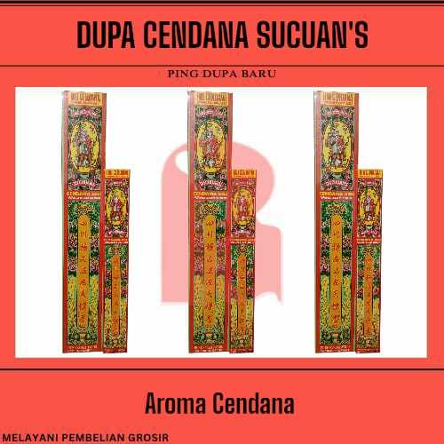 Dupa Cendana Wangi Sucuans Besar & Kecil