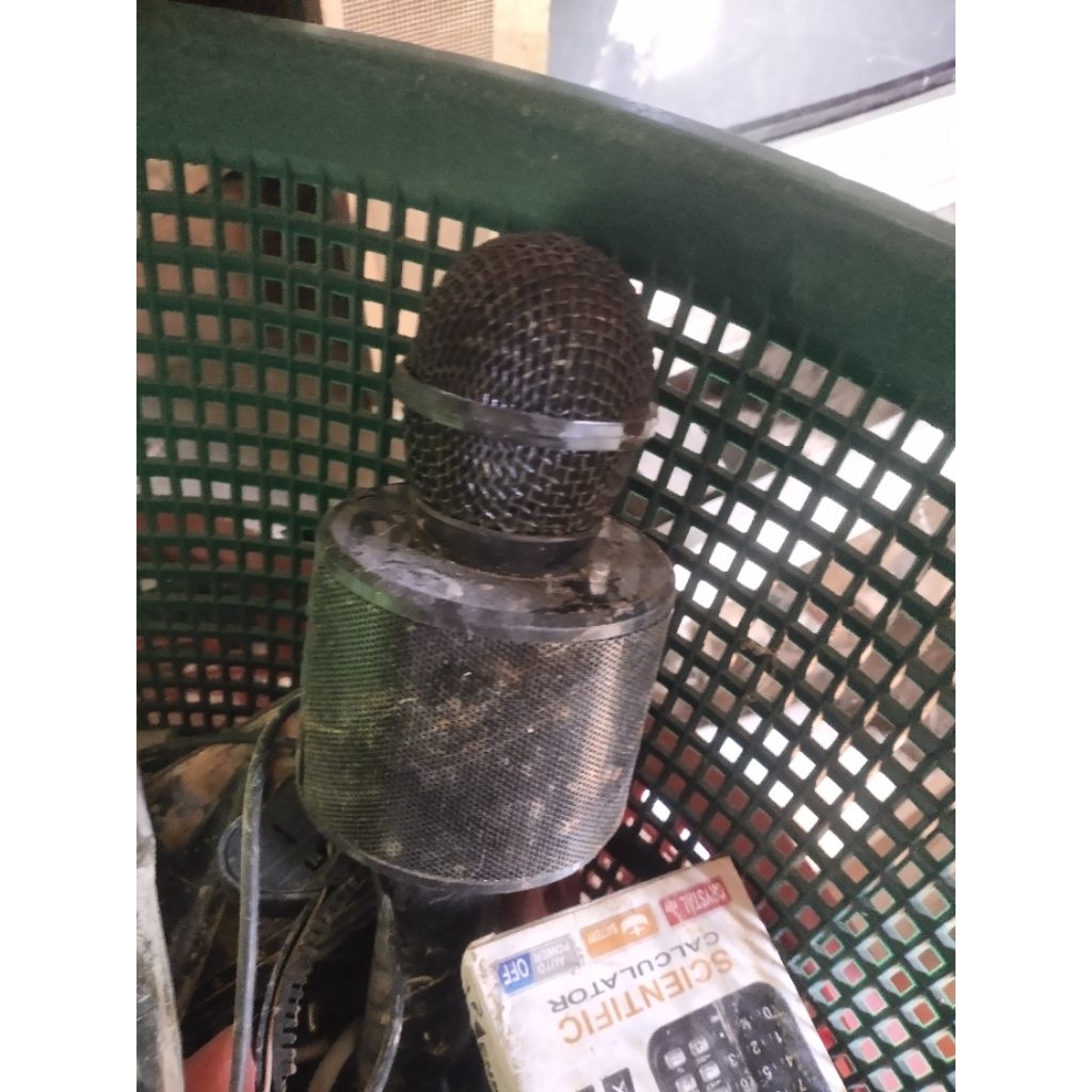 mic speaker no baterai