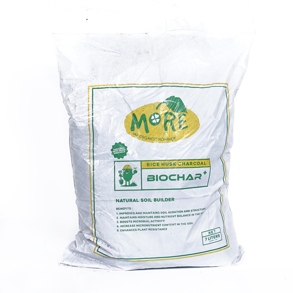 Media Tanam Sekam Bakar Premium - MORE BioChar+