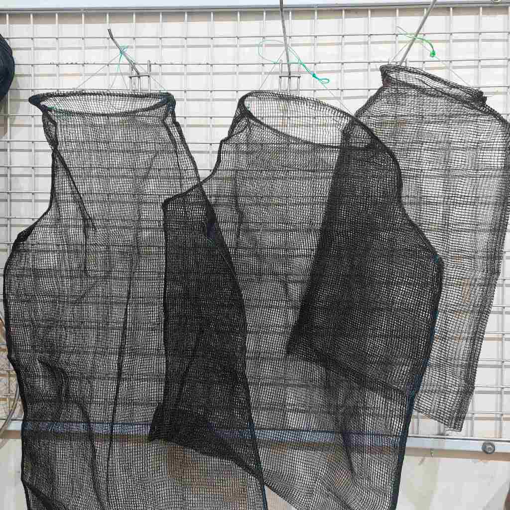 KERAMBA PANCING - KERANJANG IKAN NYLON HITAM