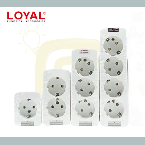LOYAL | STOP KONTAK LED ARDE | LAMPU