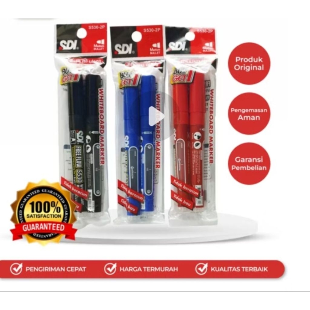 (1 PCS)SPIDOL WHITEBOARD SDI+TINTA REFFIL