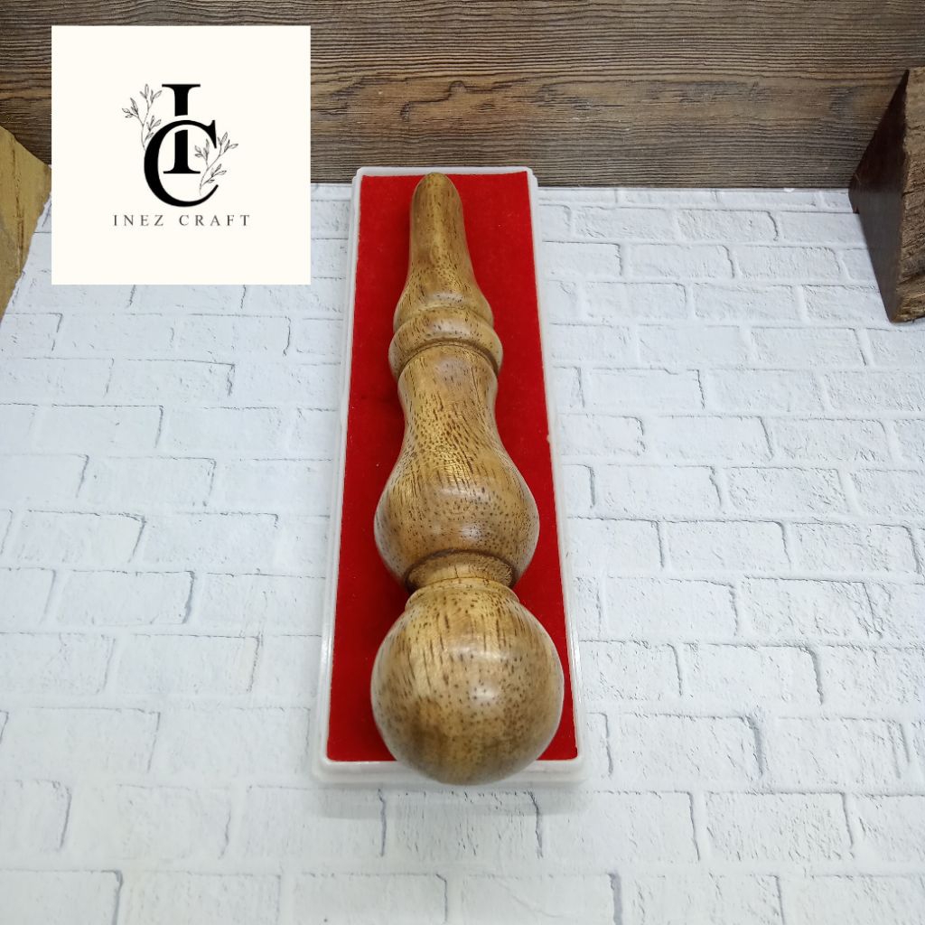 Alat pijat tradisional kayu Bidara arab 15cm R79