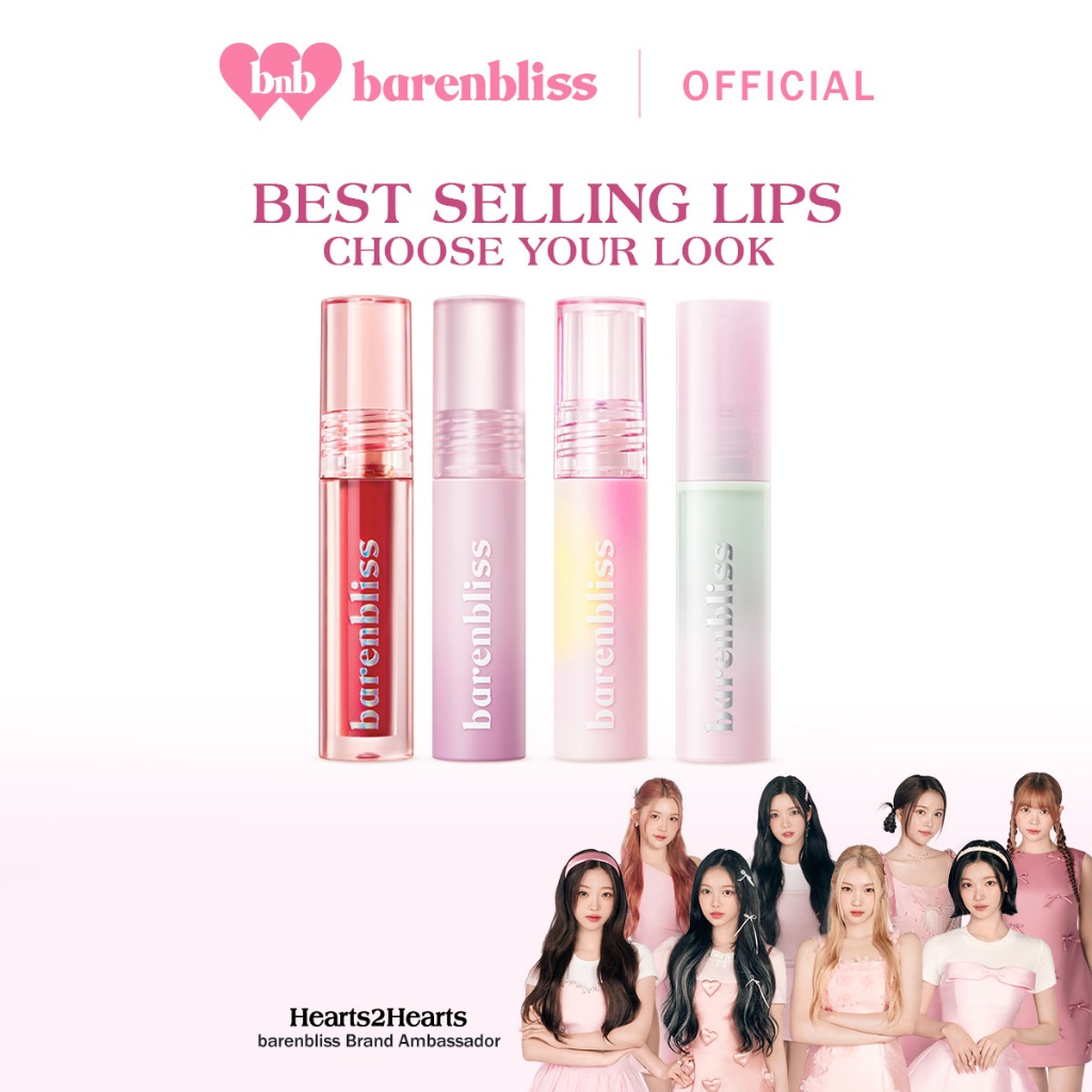 [BEST SELLING] BNB barenbliss Best Selling Gorgeous Lips Lip Tint/Lip Velvet/Matte Tint/Mousse Tint/