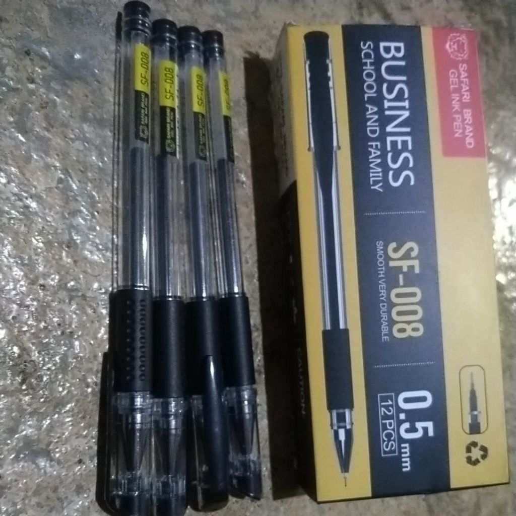 [ 1 BIJI ] PROMO GEL INK PEN (PENA JEL) SAFARI BRAND