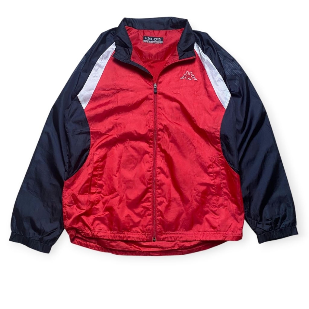 jaket kappa windbreaker / tracktop kappa big logo vintage