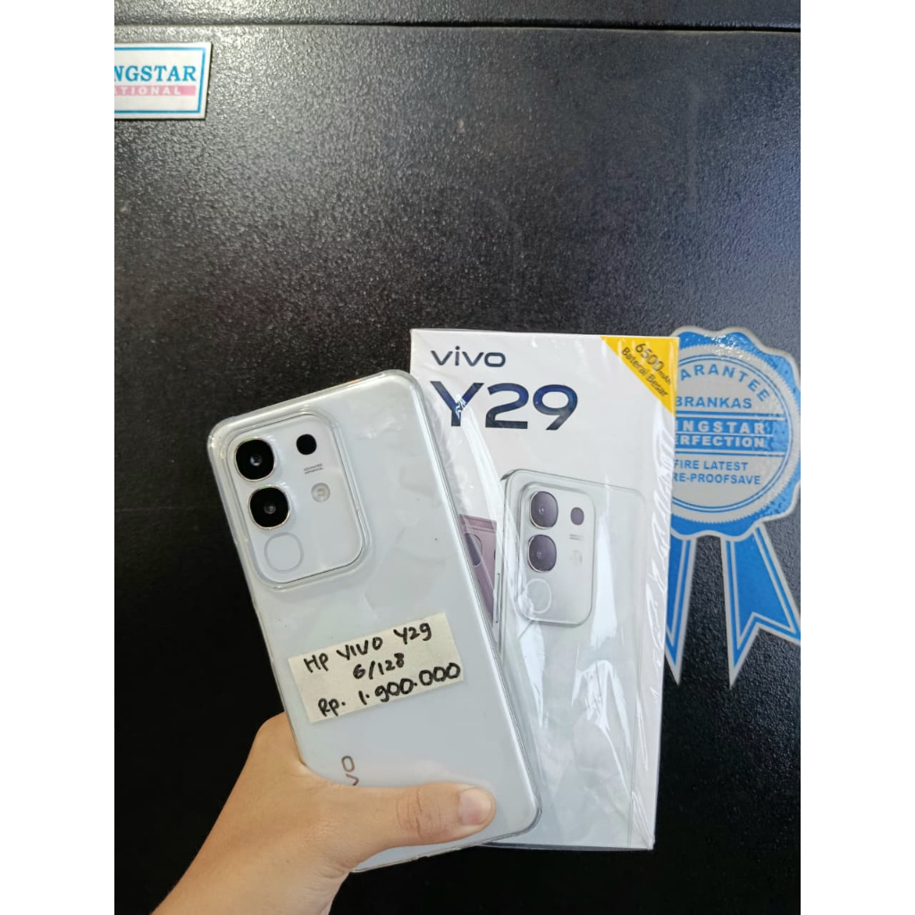 HP SECOND VIVO Y29 RAM 6GB INTERNAL 128GB BERGARANSI