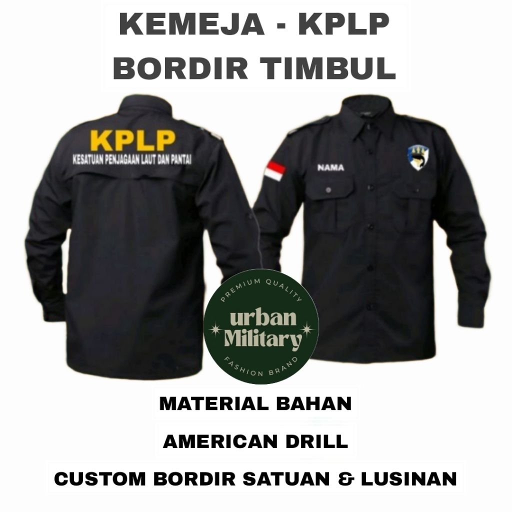 KEMEJA PDH/KEMEJA PDL COAST GUARD INDONESIA/KPLP