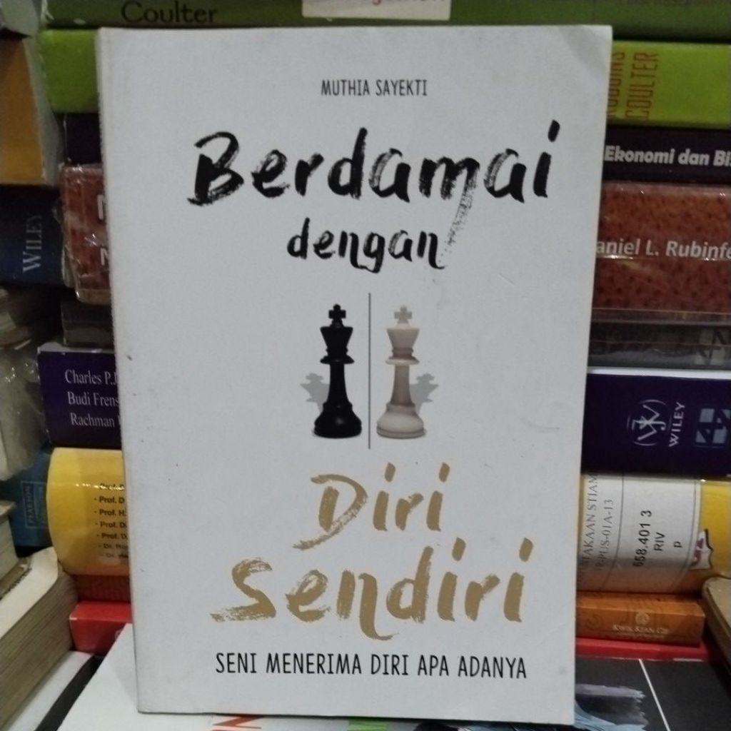 BWRDAMAI DENGAN DIRI SENDIRI • SENI MENERIMA DIRI APA ADANYA Original Preloved