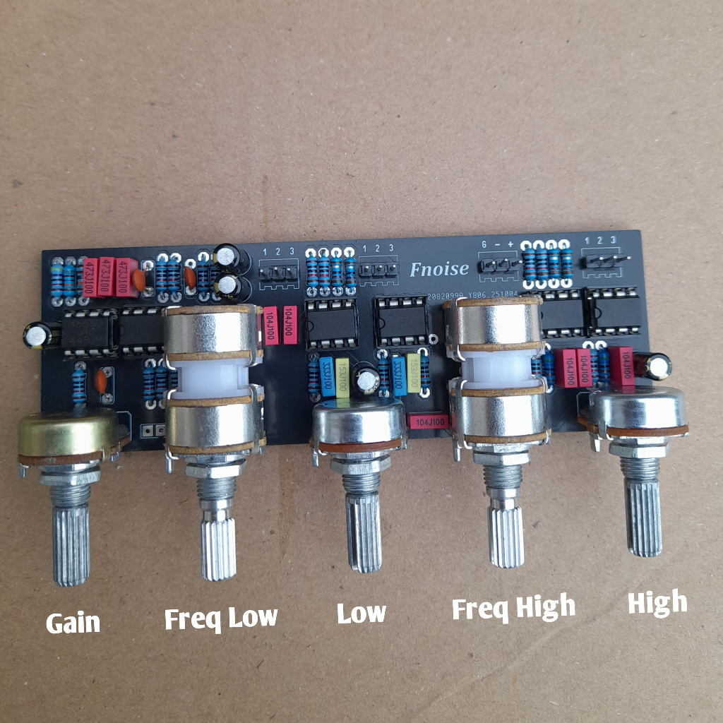 Kit Crossover Aktif 2 Way