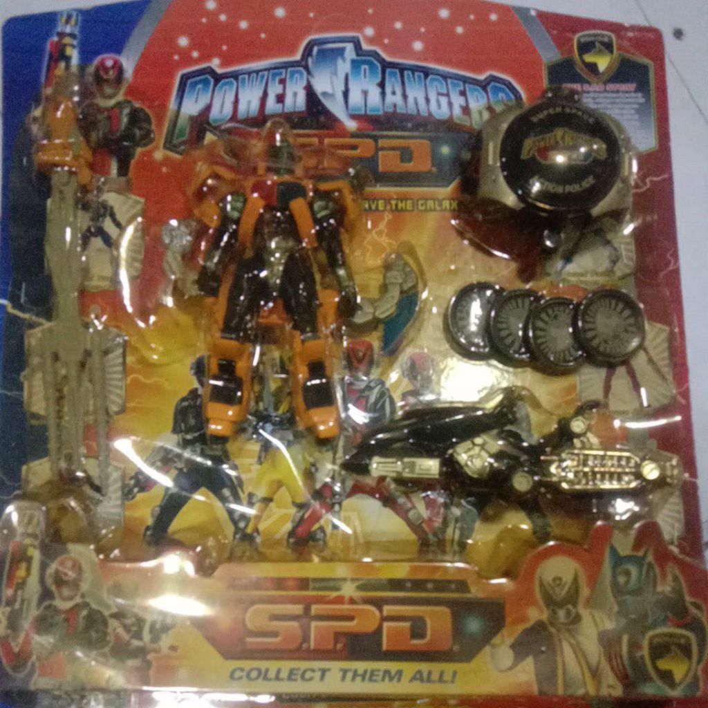 power rangers SPD retro figure