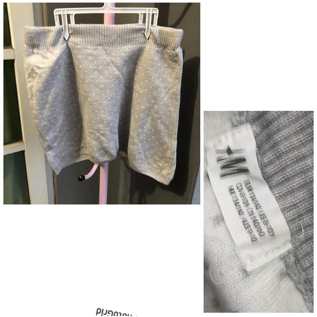 rok rajut anak H&M polkadot