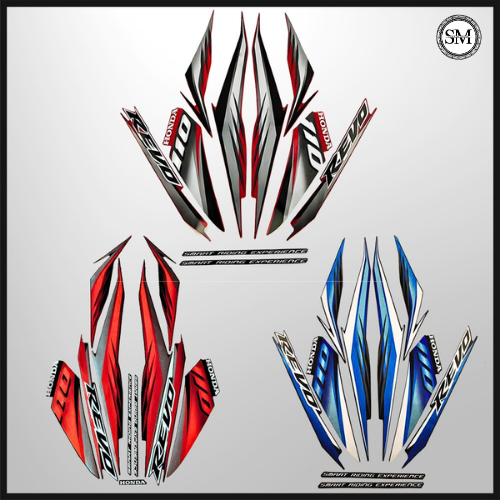 Striping Standar Honda Revo Absolute 2009 | Stiker Body dan Lis Body Revo 2009, Termurah & Terlaris