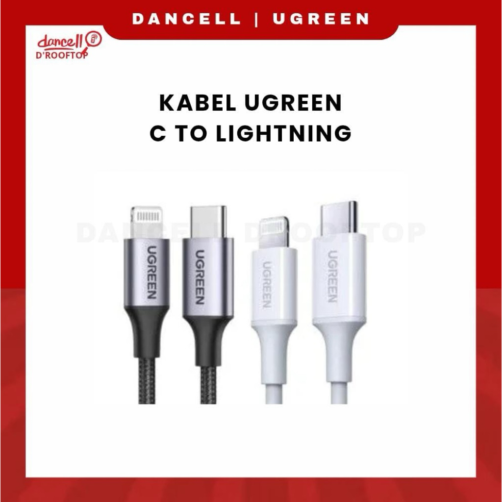 Kabel Ugreen C to Lightning