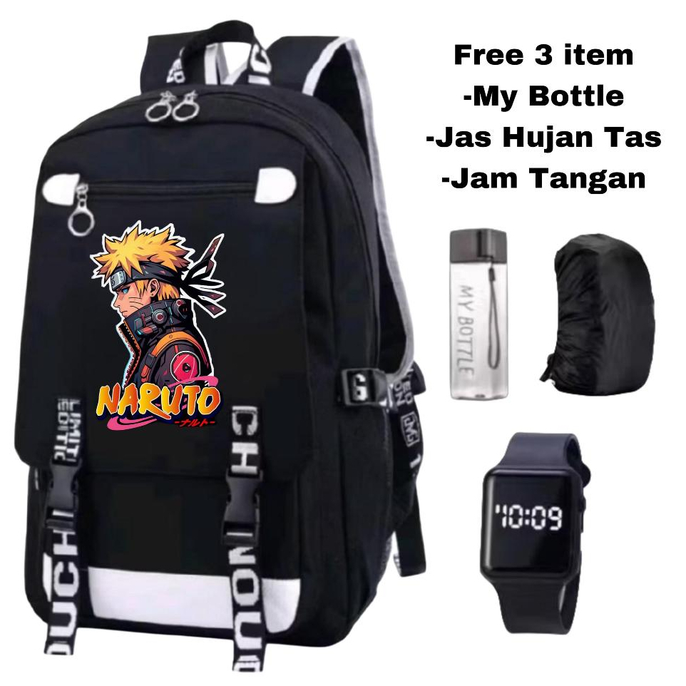 Martin [COD] Tas anime - Tas naruto -Tas sekolah anak laki laki perempuan tk sd - Tas Anak Laki Laki