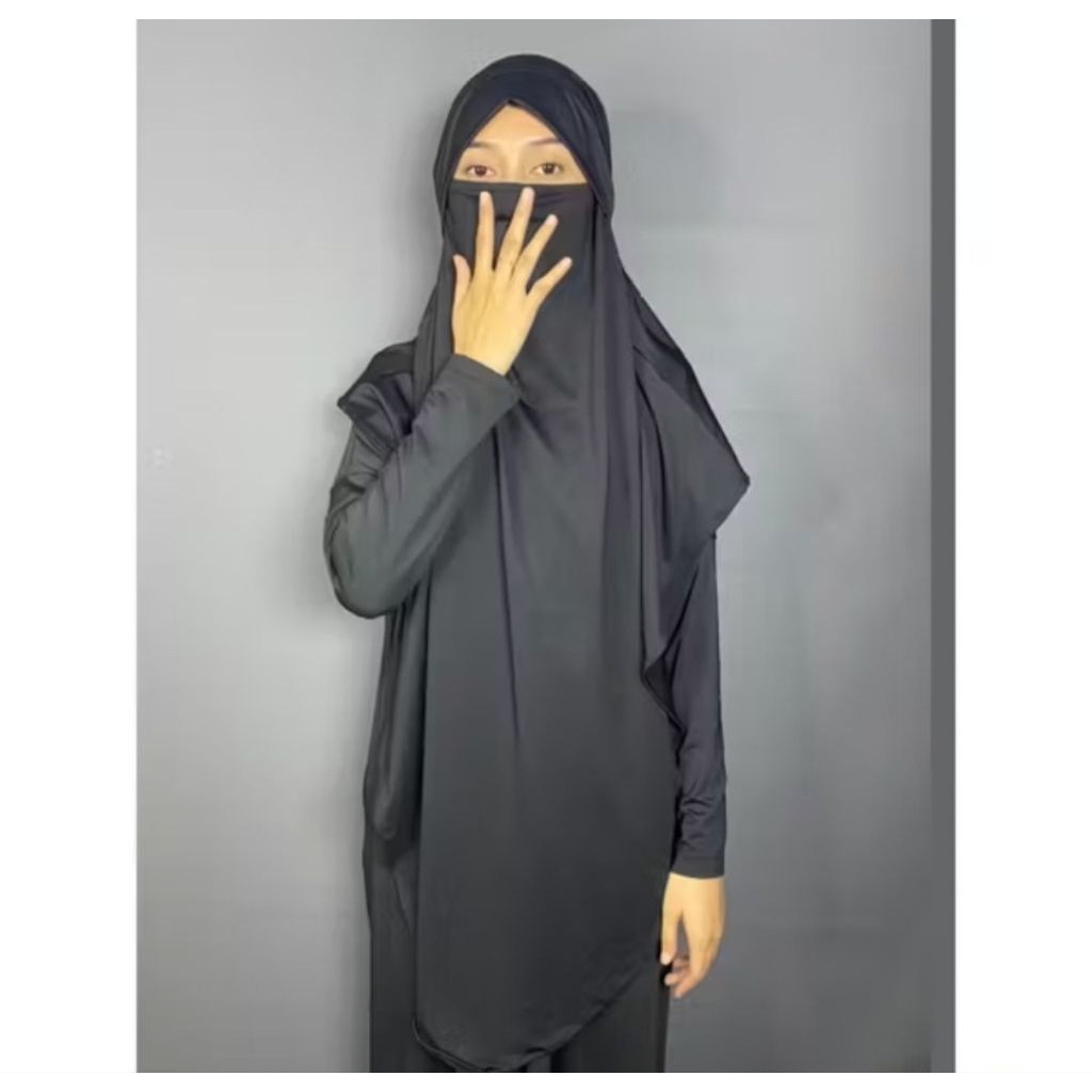 PRELOVED French Khimar Jersey by Hammamistore.id