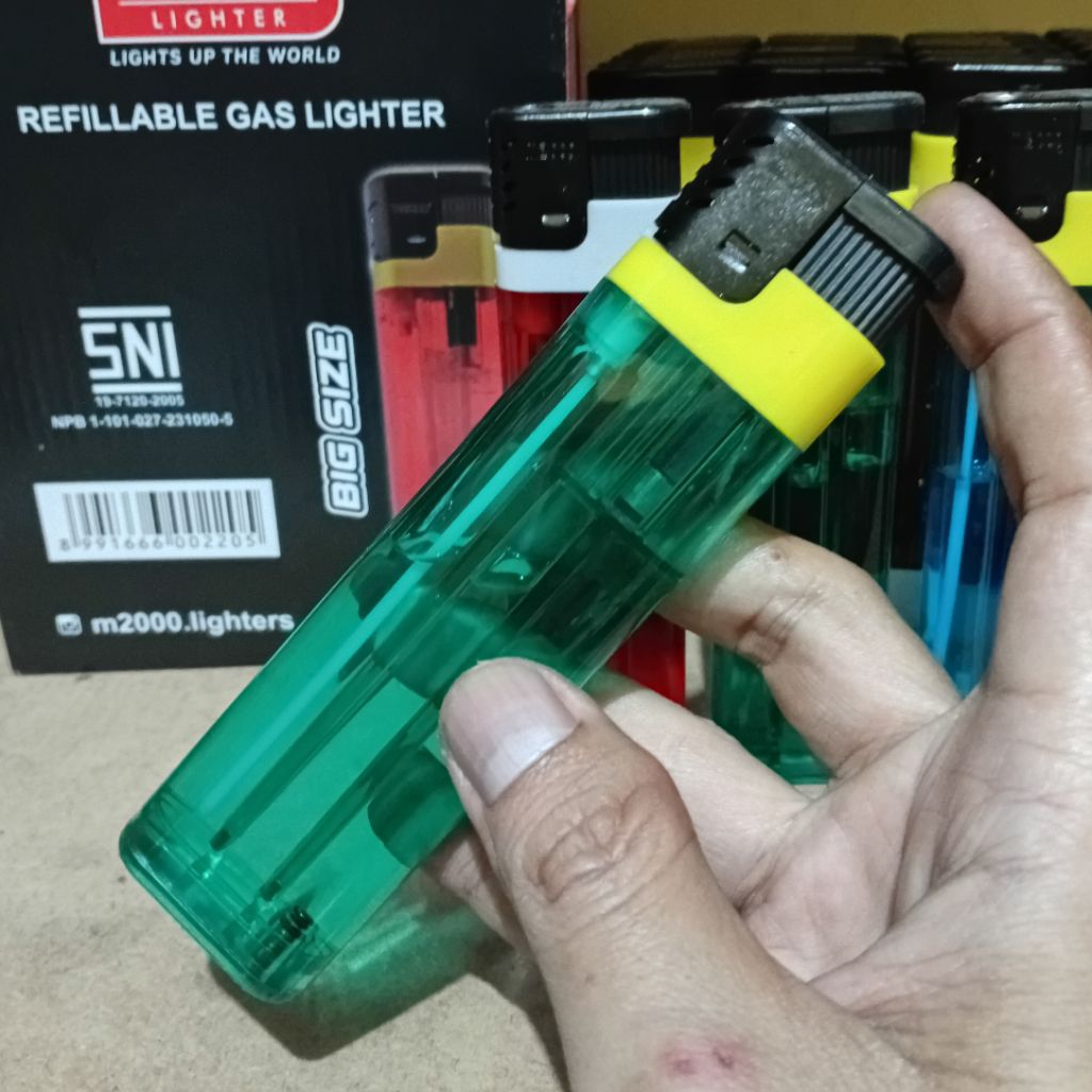 Korek bara ukuran JUMBO M2000 / korek api / pemantik