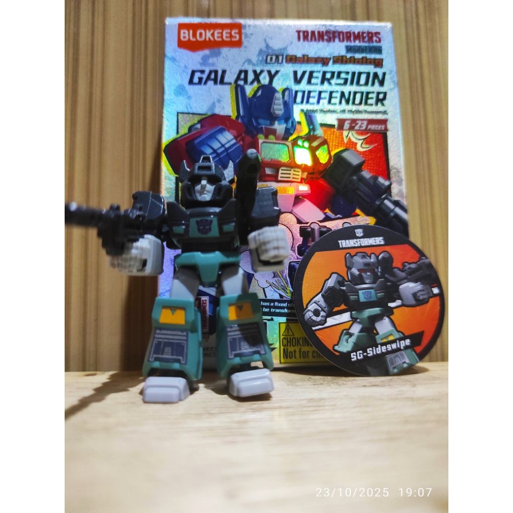Blokees Transformer Hasbro Sideswipe