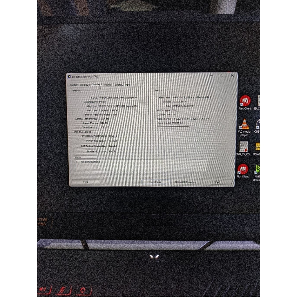 ASUS TUF A15 FA507UI Ryzen 9 8945H RTX 4070 140W 32GB RAM 1TB SSD