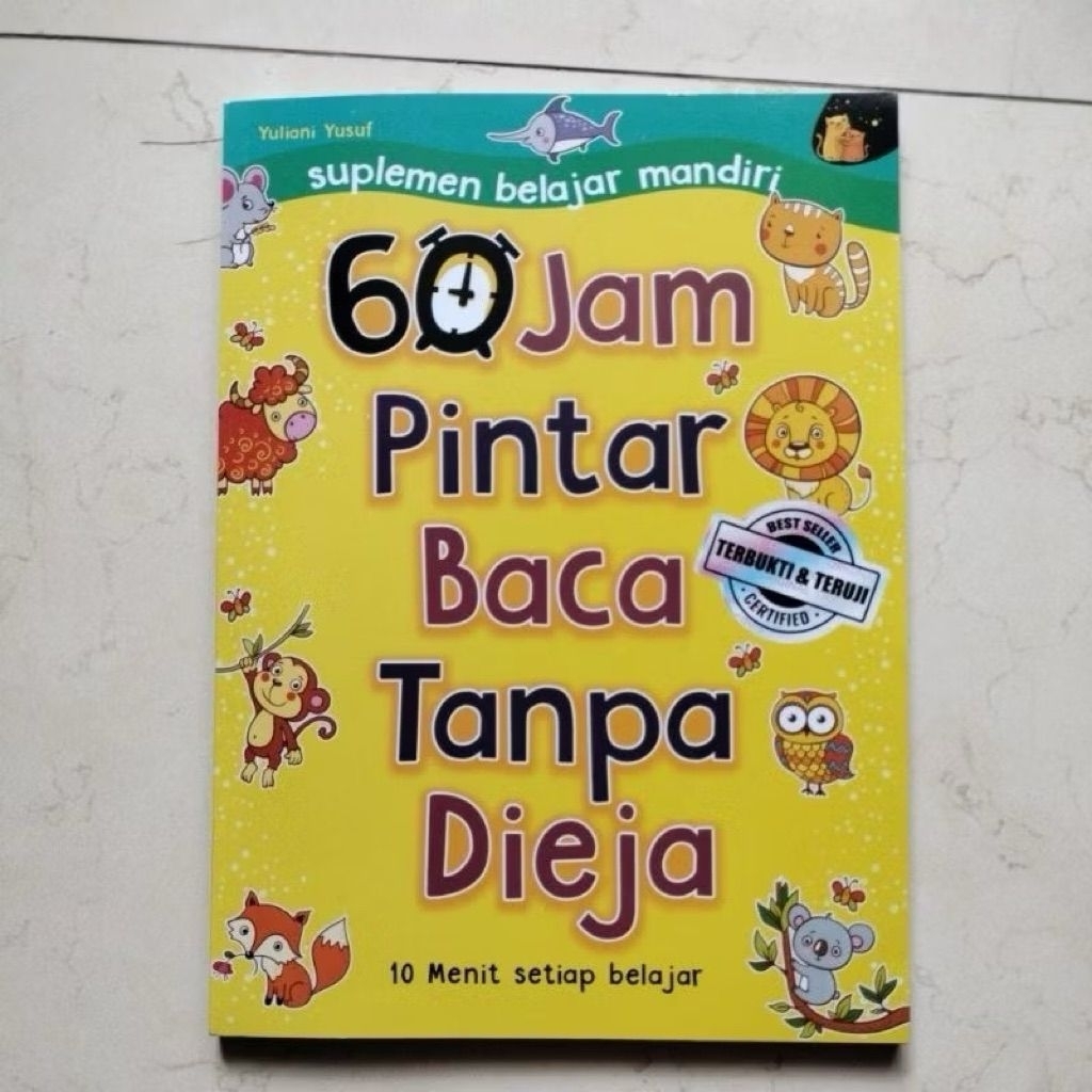 60 Jam Pintar Baca Tanpa Dieja