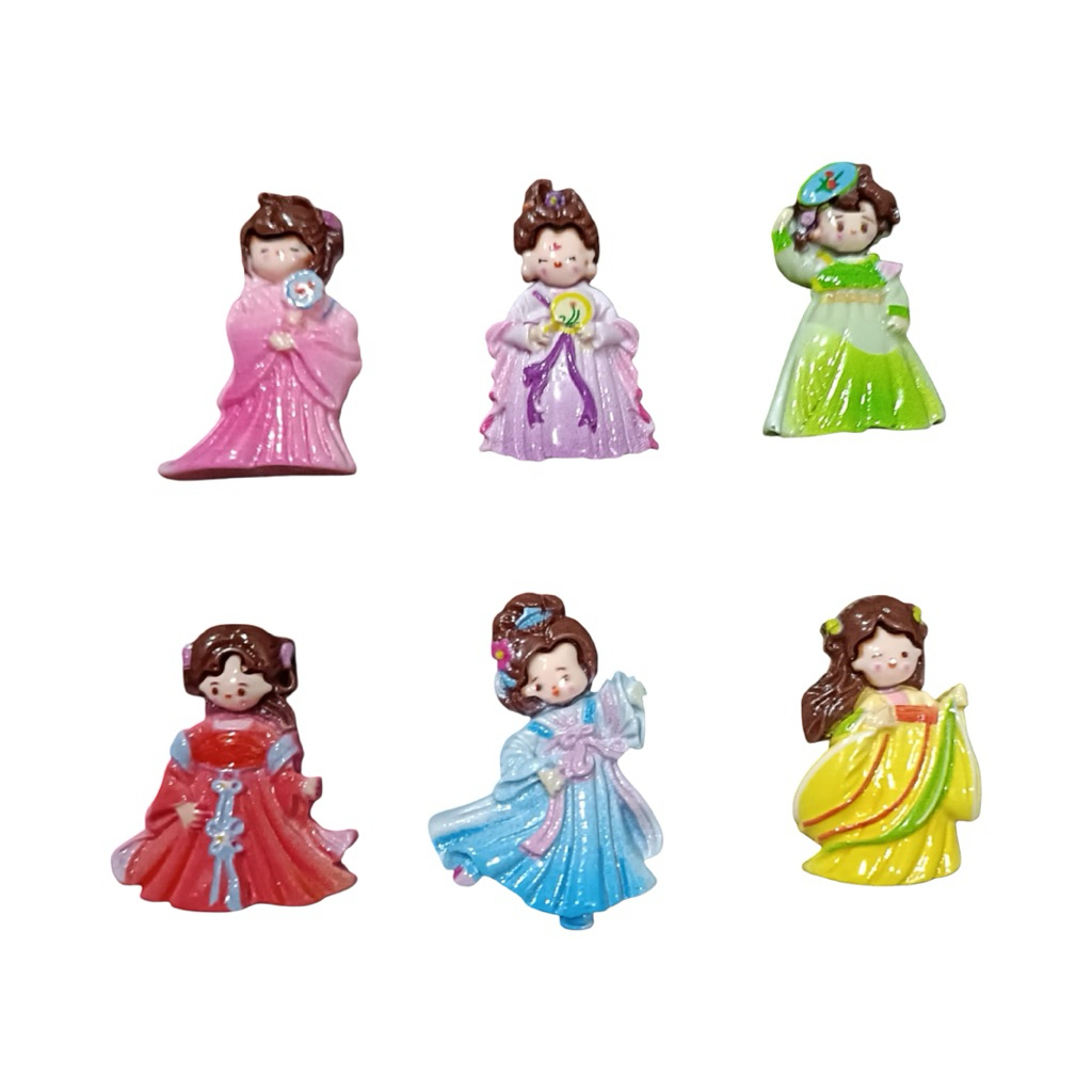 (500 pcs) Clay resin disney boneka