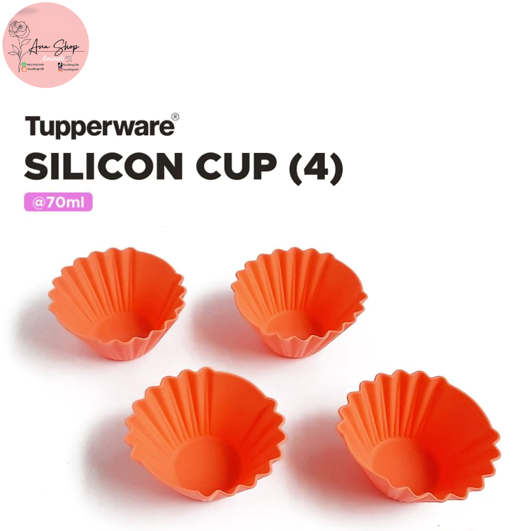 Tupperware Silicon Cup (4)