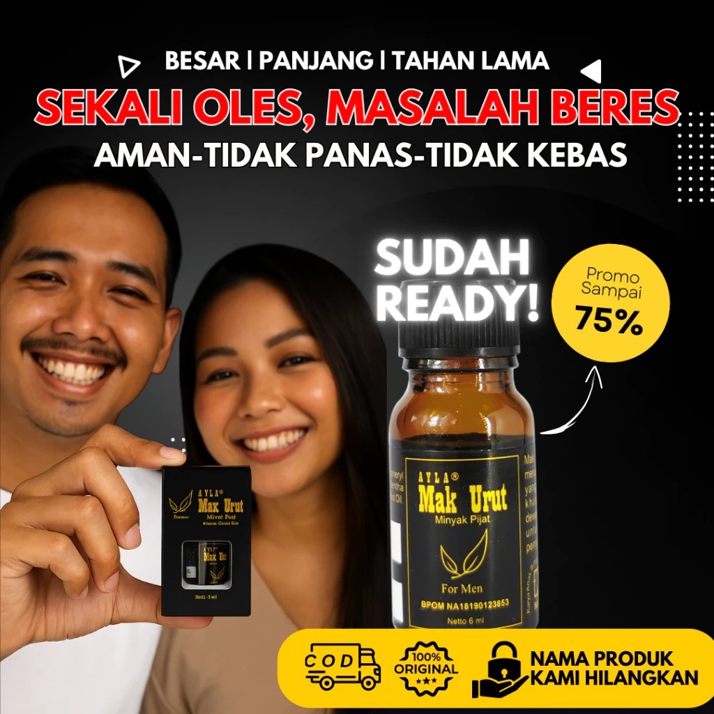 Mak Urut NASA Obat Kuat Pria Tahan Lama Original