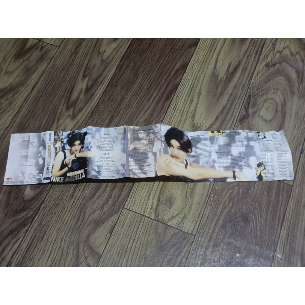 Kaset Pita Original Nike Ardilla 11 tahun