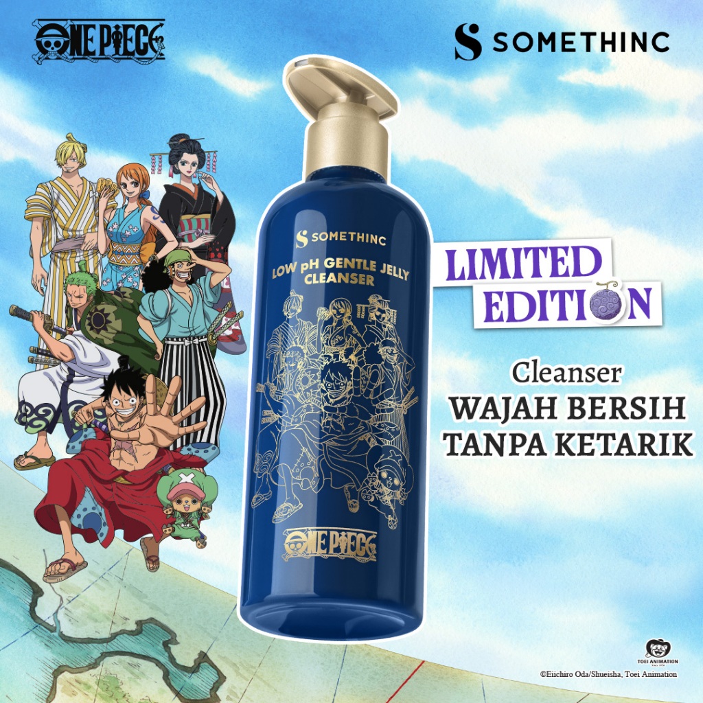SOMETHINC Low pH Gentle Jelly Cleanser - Sabun Cuci Muka Semua Jenis Kulit, Pembersih Kotoran, Facia