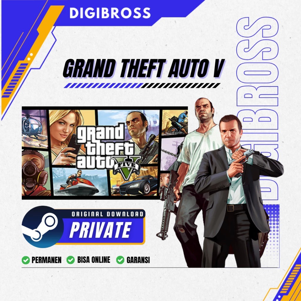 [BONUS STEAM KEY] GTA V STEAM / GRAND THEF AUTO 5 / AUTO DELIVERY / STEAM / Game PC / Games Computer