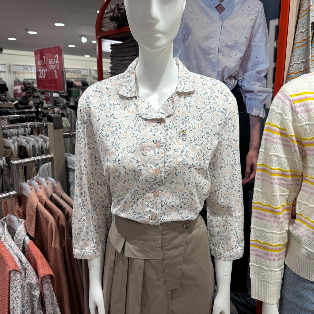 TRISET - NEW Kemeja Blouse Wanita (S-XL)