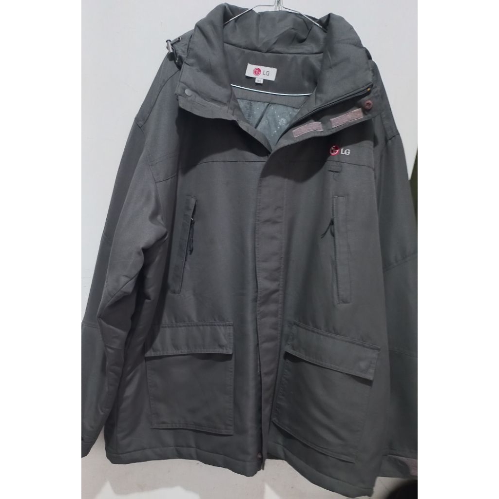 Jaket LG berhoodie Size Besar
