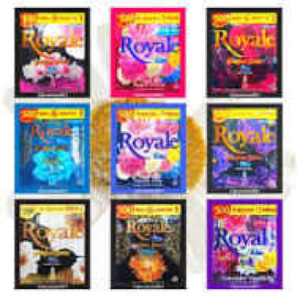 royal sachet pewangi pakaian 1 renceng isi 12random
