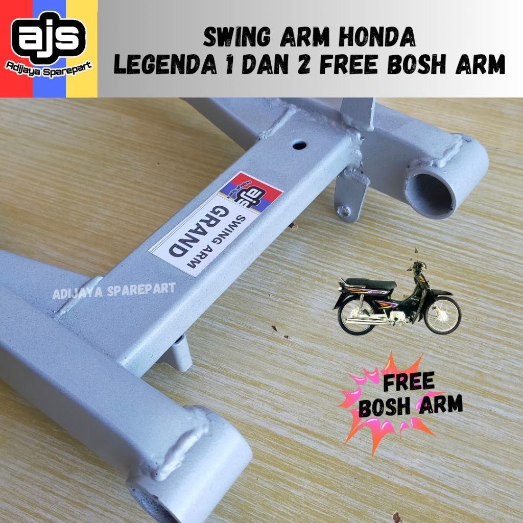 Fullset Full Set Swing Arm Arem Motor Honda Supra X Supra Fit Lama