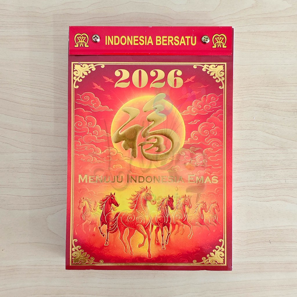 KALENDER 2026 Terbaru Kalender Dinding Sobek Harian Premium Tahun Baru 2026 Kalender Lengkap Tanggal