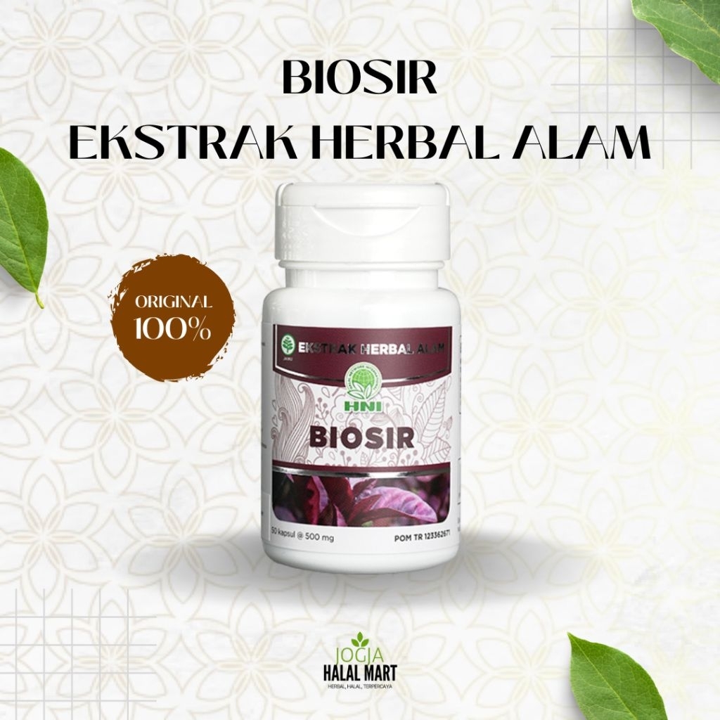 BIOSIR HNI HPAI - Ekstrak Herbal Alam - 100% Original