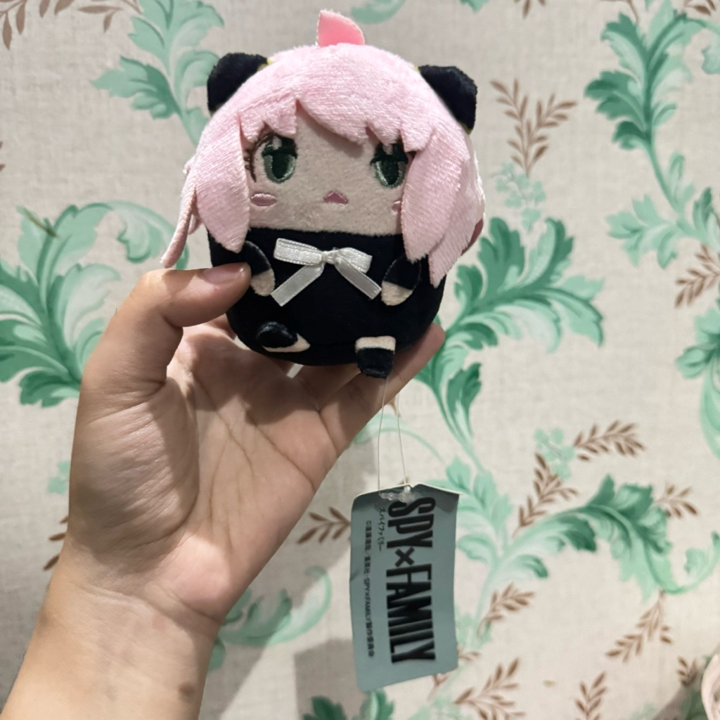 Ganci Anya Fuwa Spy x Family — Fuwakororin Anya Forger Plush Keychain gantungan kunci tas anime new 