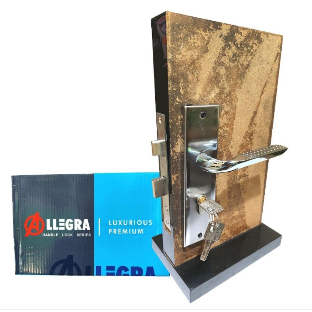 KUNCI PINTU MEDIUM ALLEGRA TOSHIBA / SN SEGITIGA BINTIK/ KUNCI PINTU TANGGUNG ALLEGRA TOSHIBA PERSEG