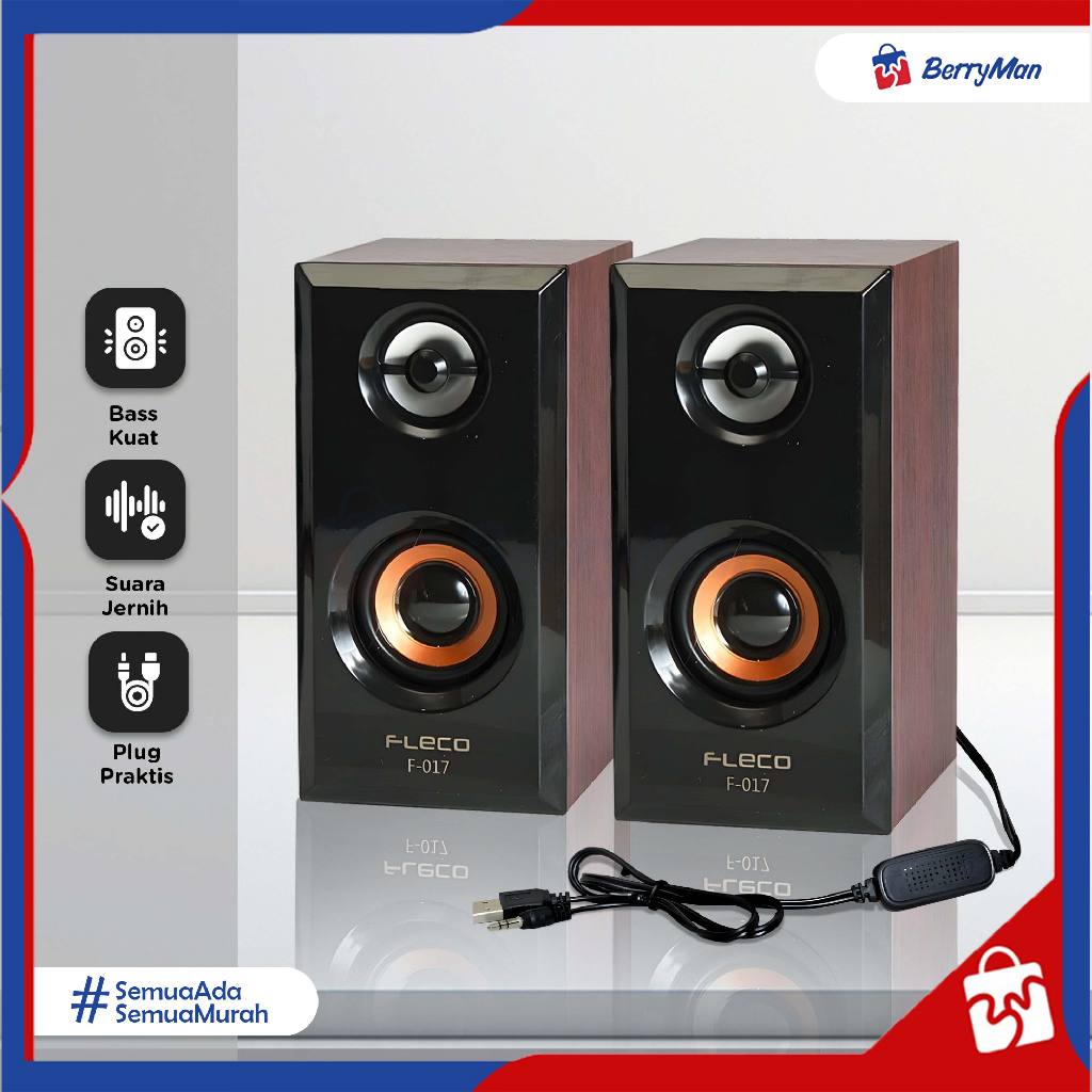Speaker FLECO F-017 - Speaker Mini Komputer