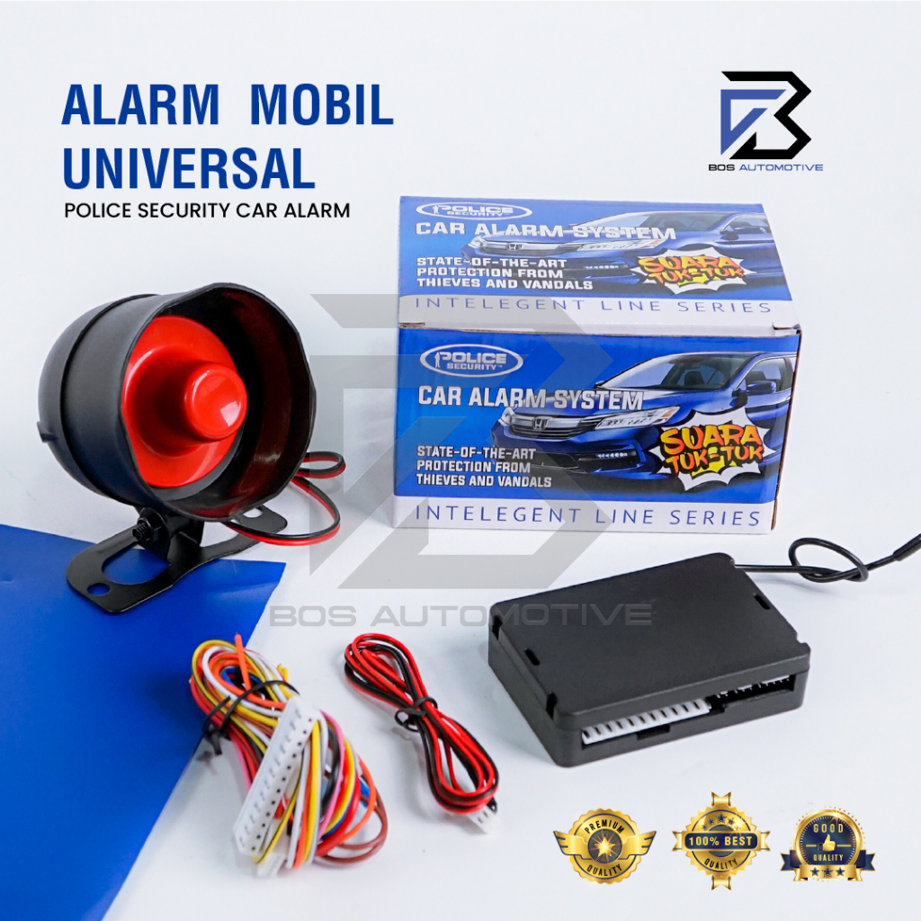 Alarm Remote Mobil Universal Model Sliding Tombol Kunci Remote
