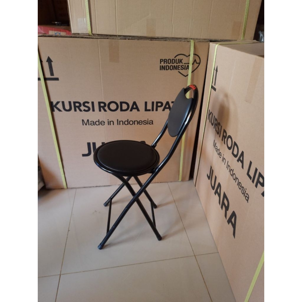 kursi sholat lipat/bangku sholat duduk senderan