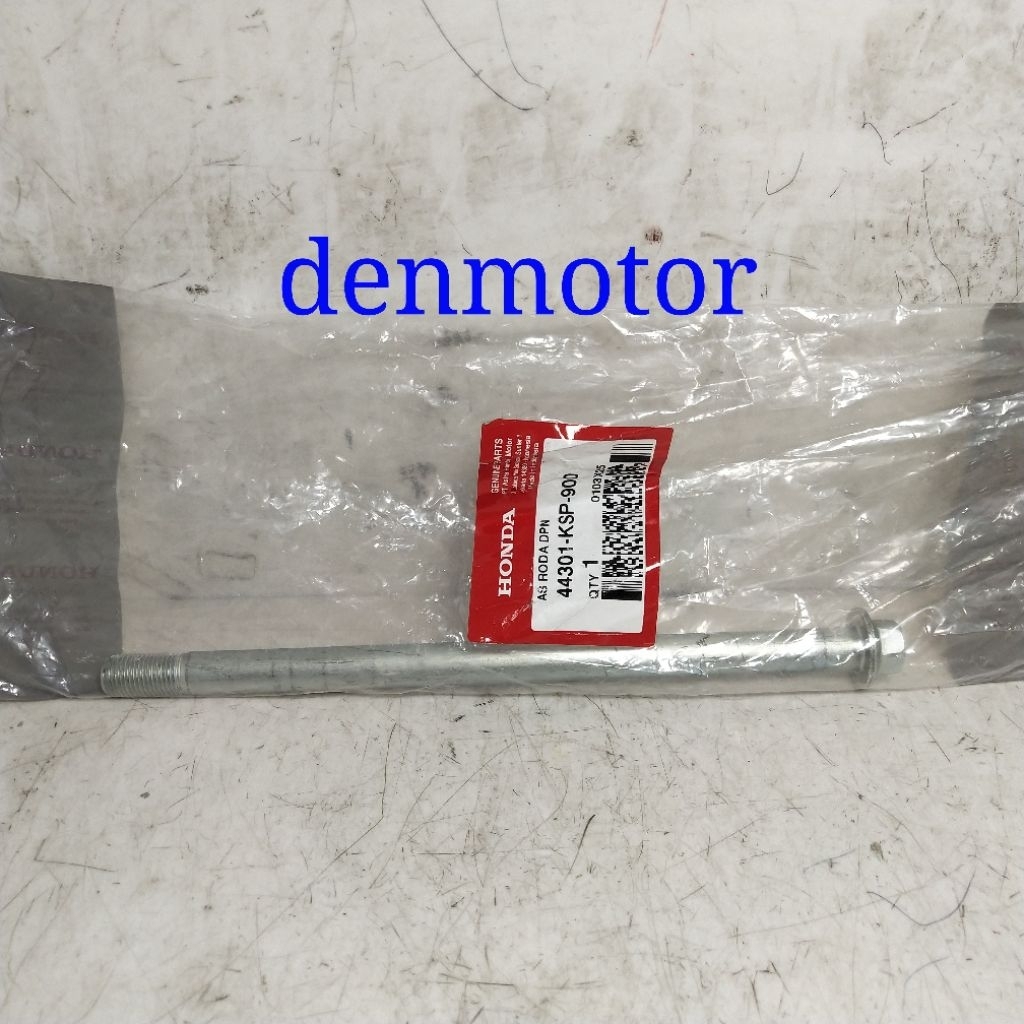 AS RODA DEPAN MEGA PRO 2010/VERZA/CB 150 VERZA/VARIO 160 ORIGINAL HONDA 44301-KSP-900